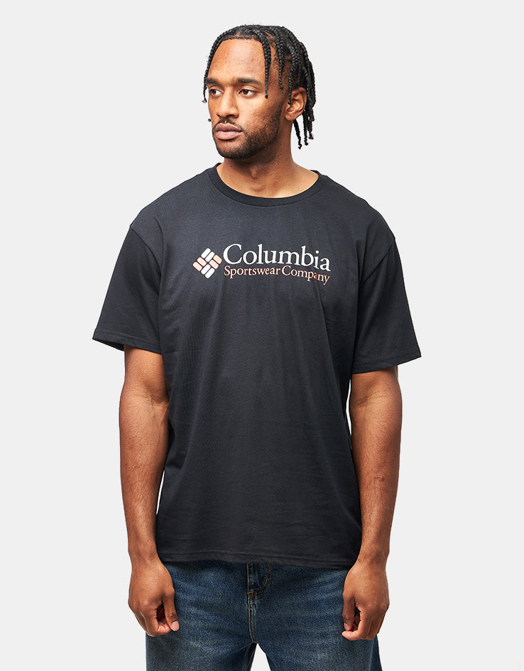 Columbia CSC Basic Logo™ T-Shirt - Black/CSC Retro Logo