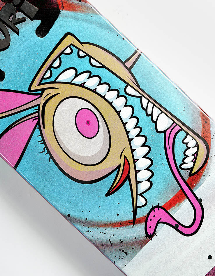 Almost x Ren & Stimpy Yuri Road Trip R7 Skateboard Deck