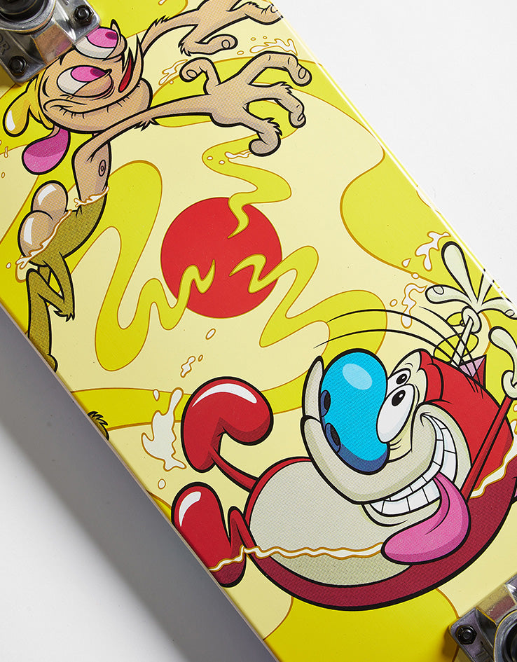 Almost x Ren & Stimpy Drain Complete Skateboard - 8"