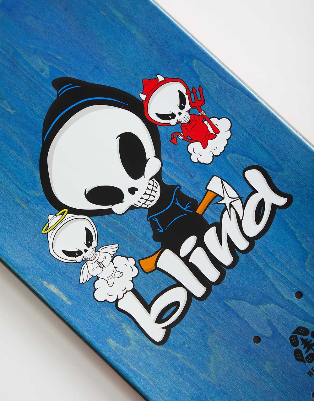 Blind Nassim Devil Reaper R7 Skateboard Deck - 8"