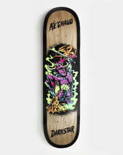 Darkstar Ke'Chaud Blacklight Super Sap R7 Skateboard Deck - 8.125"