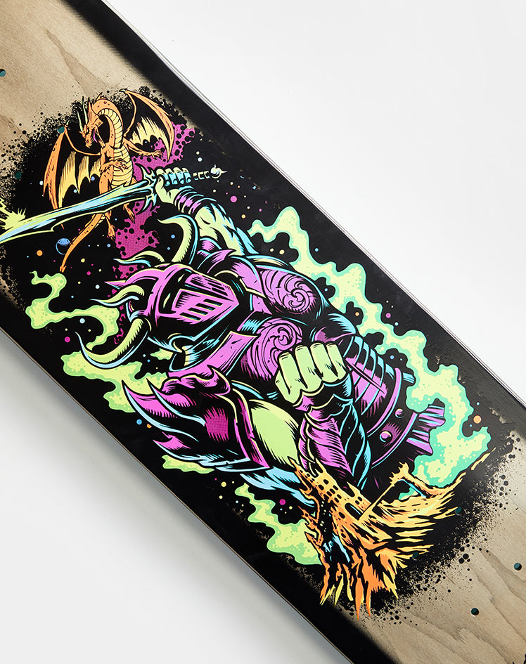 Darkstar Ke'Chaud Blacklight Super Sap R7 Skateboard Deck - 8.125"