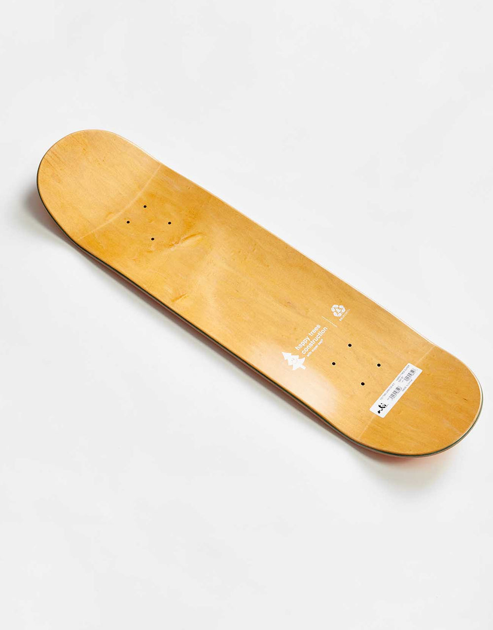 Enjoi Happy Tree Orange Super Sap R7 Skateboard Deck - 8.5"