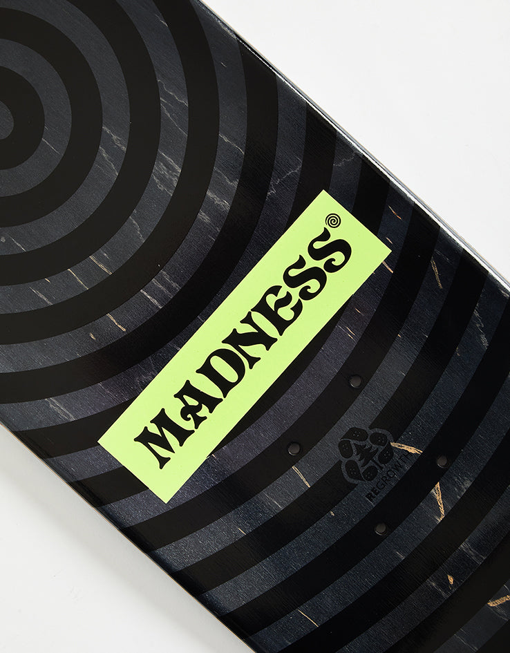 Madness Split Overlap Holo Swirl R7 Skateboard Deck - 8"
