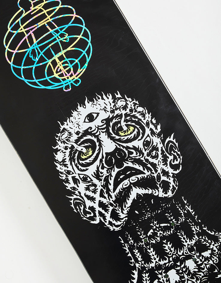 Madness Fardell Enlighten Black Super Sap R7 Skateboard Deck - 8.5"