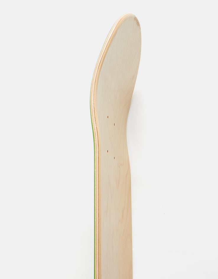 Route One Mini Logo 'OG Shape' Skateboard Deck - Green/Black