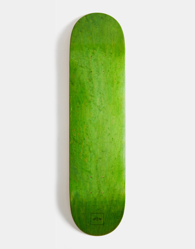 Route One Mini Logo 'OG Shape' Skateboard Deck - Green/Black