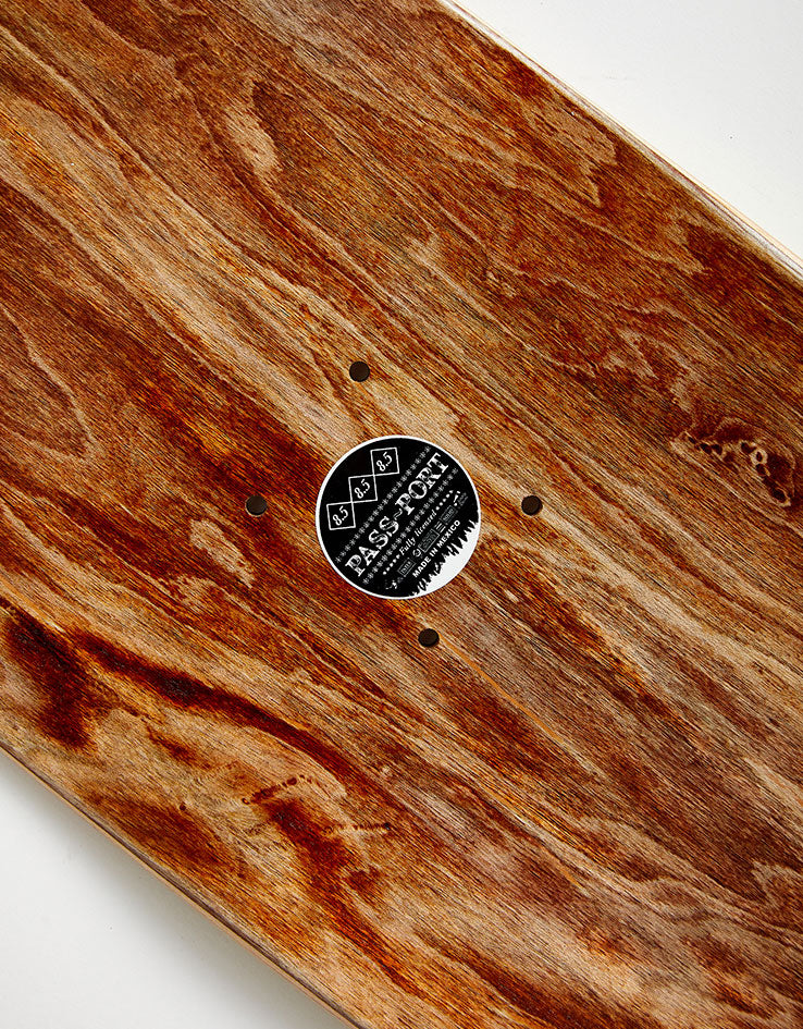 Pass Port Horseshoe 'Dumb Luck Series' Skateboard Deck - 8.5"