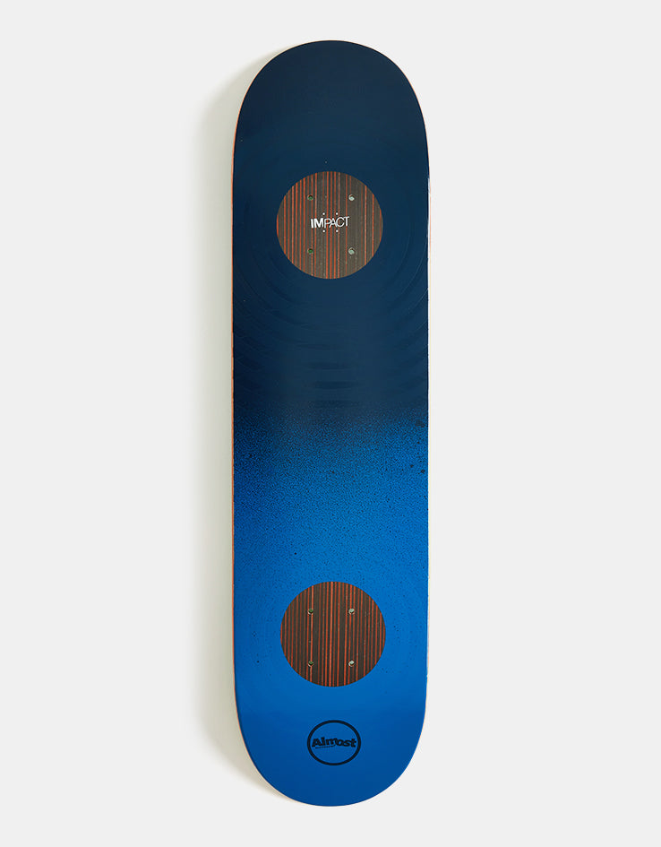 Almost Max Raised Rings Impact Support Skateboard Deck - 8"