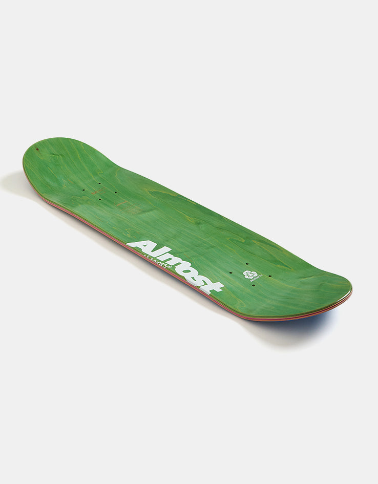 Almost Max Raised Rings Impact Support Skateboard Deck - 8"