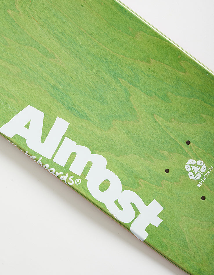 Almost Bowerbank Raised Rings Impact Support Skateboard Deck - 8.25"