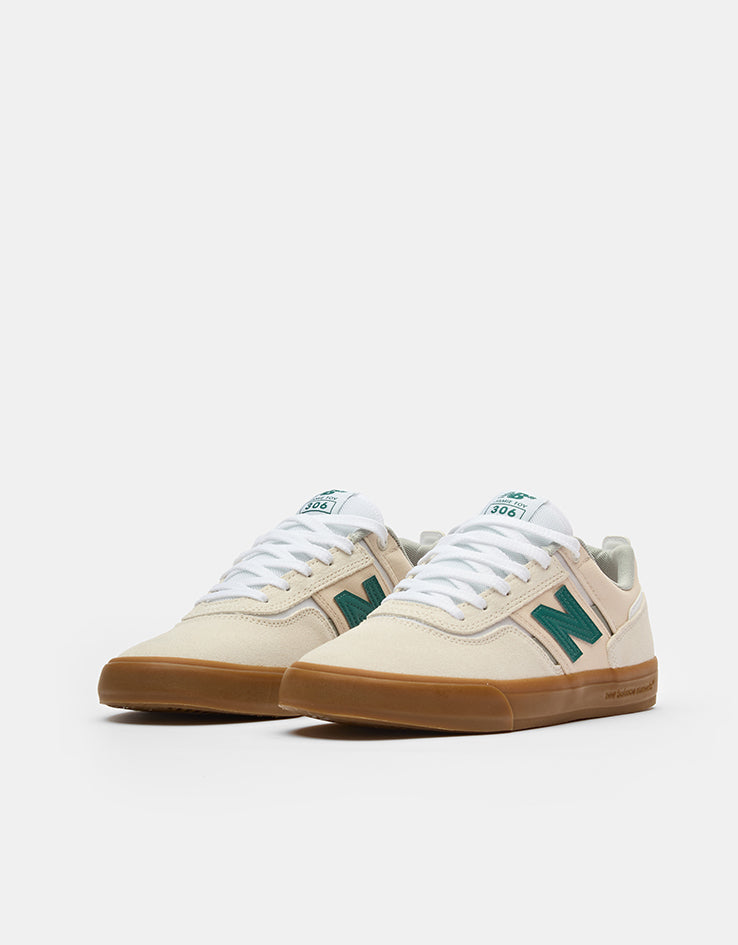 New Balance Numeric Jamie Foy 306 Skate Shoes - Sea Salt/Teal