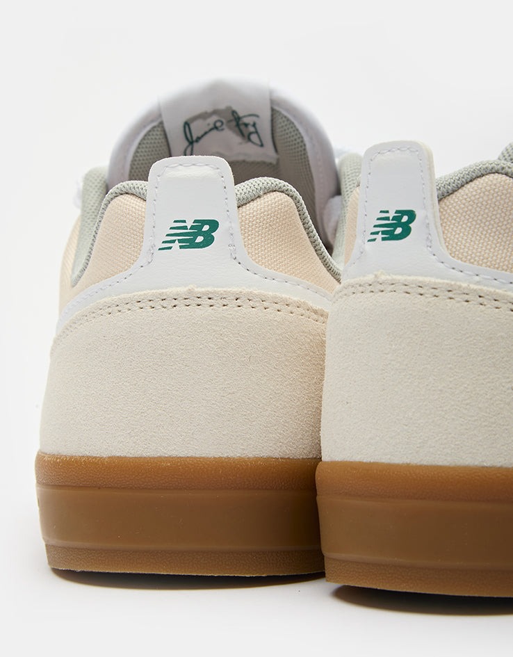 New Balance Numeric Jamie Foy 306 Skate Shoes - Sea Salt/Teal