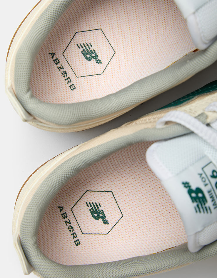 New Balance Numeric Jamie Foy 306 Skate Shoes - Sea Salt/Teal