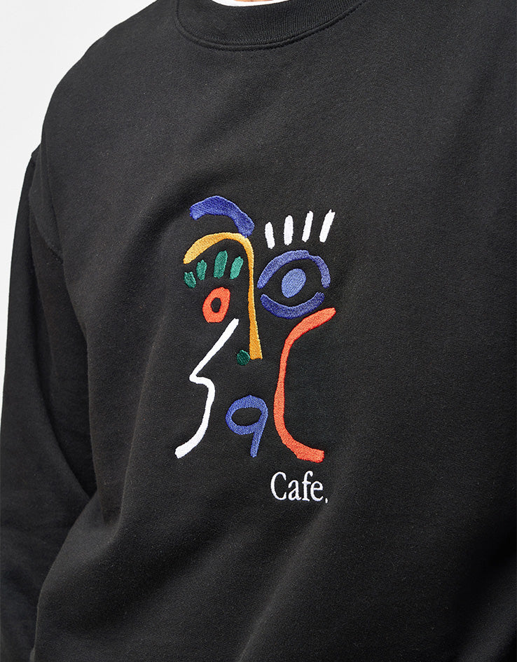 Skateboard Cafe Marcello Crew - Black