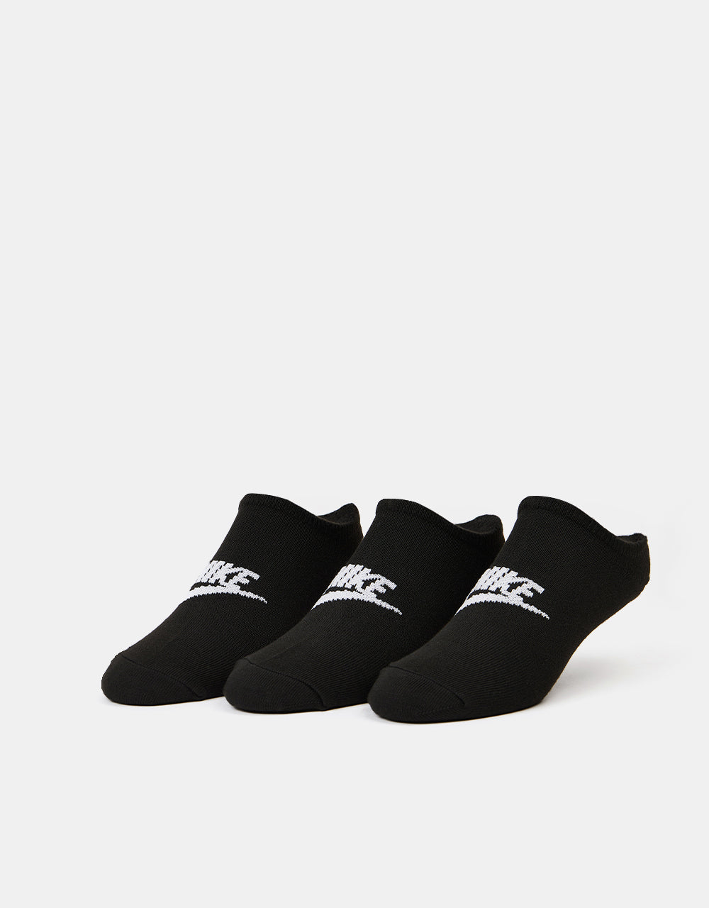 Nike Everyday Essentials No Show Socks 3 Pack - Black/White