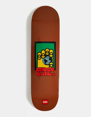 Chocolate Capps Worldwide Skateboard Deck - 8.5"