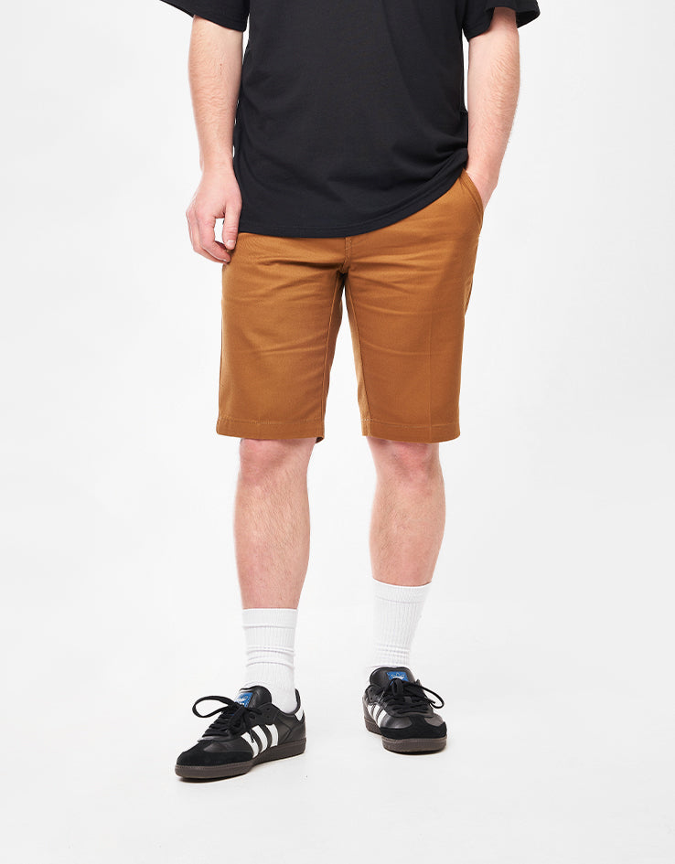Dickies Slim Fit Recycled Work Shorts - Brown Duck