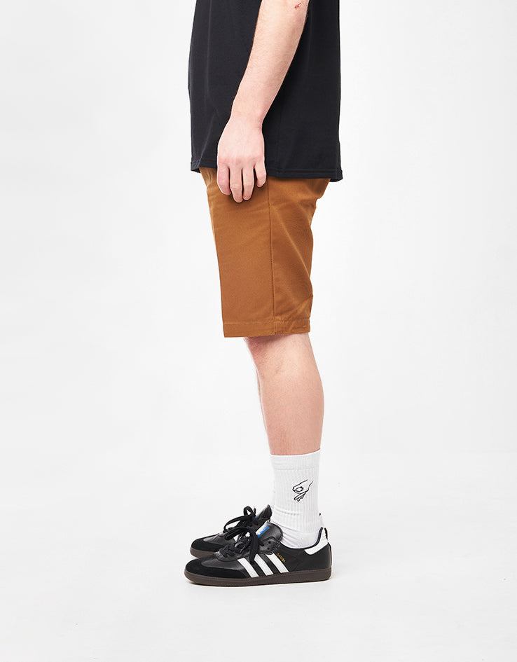 Dickies Slim Fit Recycled Work Shorts - Brown Duck