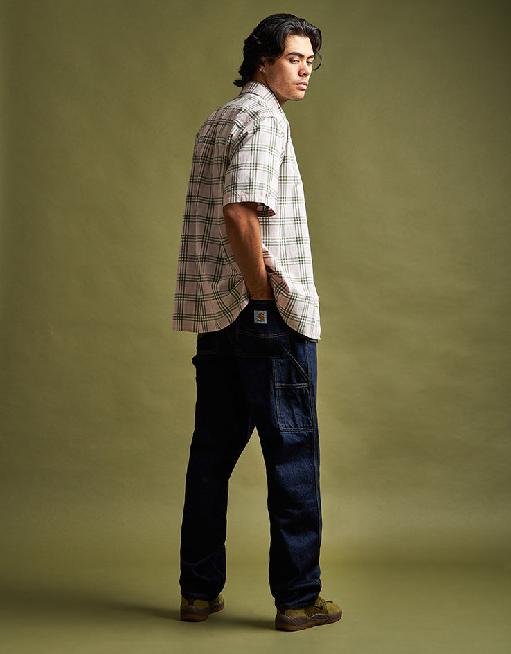 Carhartt WIP Single Knee Pant - Blue (Rinsed)