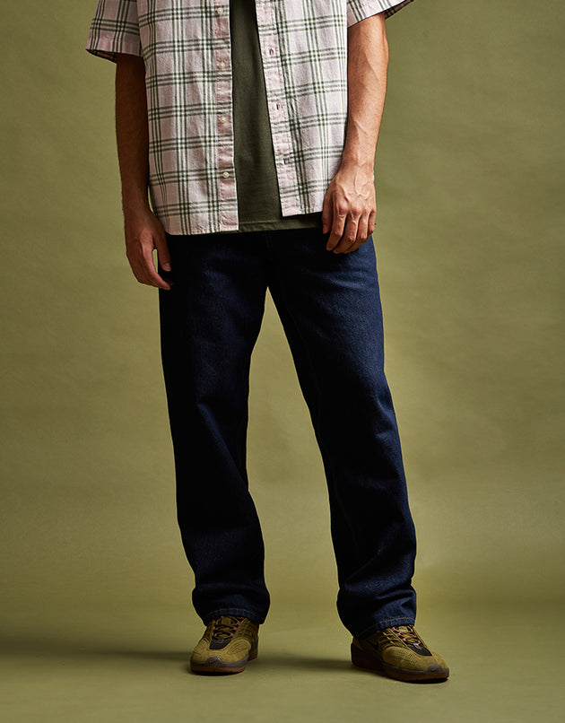 Carhartt WIP Single Knee Pant - Blue (Rinsed)