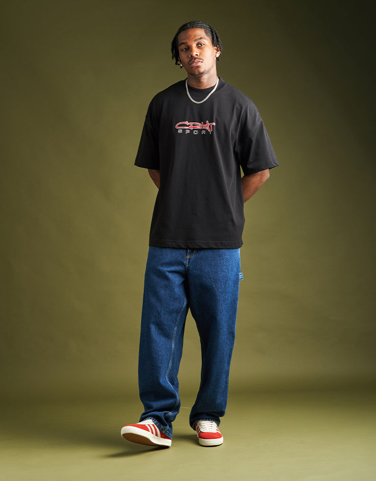 Carhartt WIP Single Knee Pant - Blue (Stone Washed)