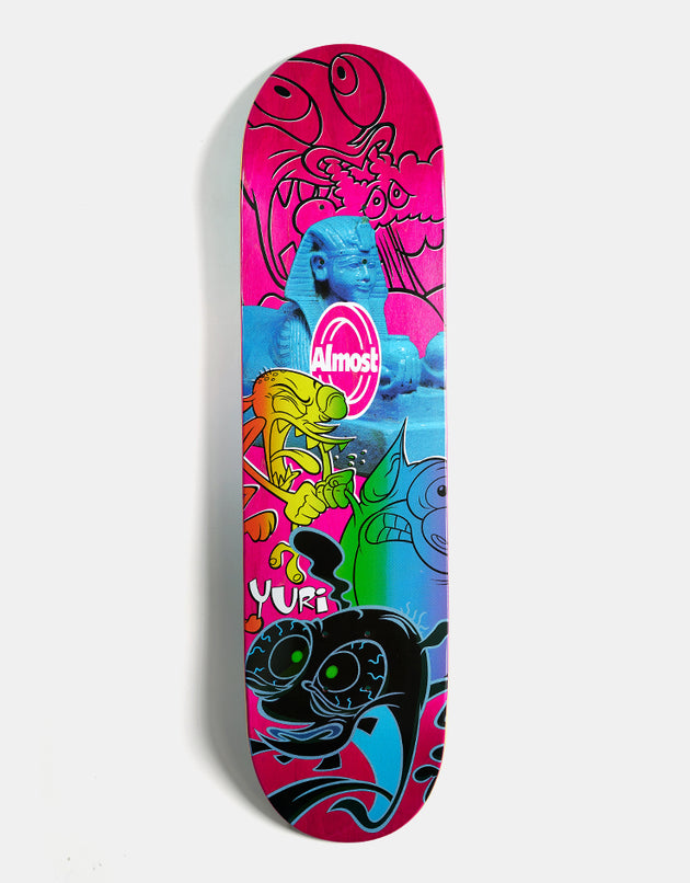 Almost x Ren & Stimpy Yuri Mixed Up R7 Skateboard Deck