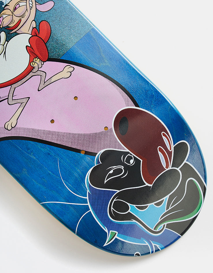 Almost x Ren & Stimpy Max Mixed Up R7 Skateboard Deck