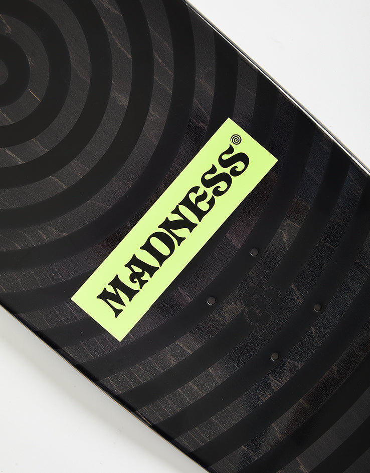 Madness Manipulate Black R7 Skateboard Deck - 8.94"