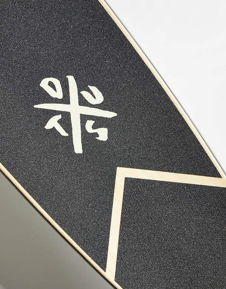 Dusters Moto Checker Pintail Longboard - 37" x 8.75"