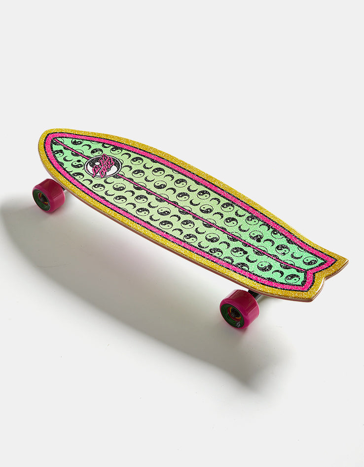 Santa Cruz Yin Yang Dot Shark Cruiser Skateboard - 8.8" x 27.7"