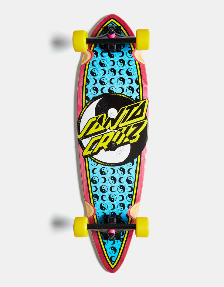 Santa Cruz Yin Yang Dot Pintail Longboard - 33" x 9.2"