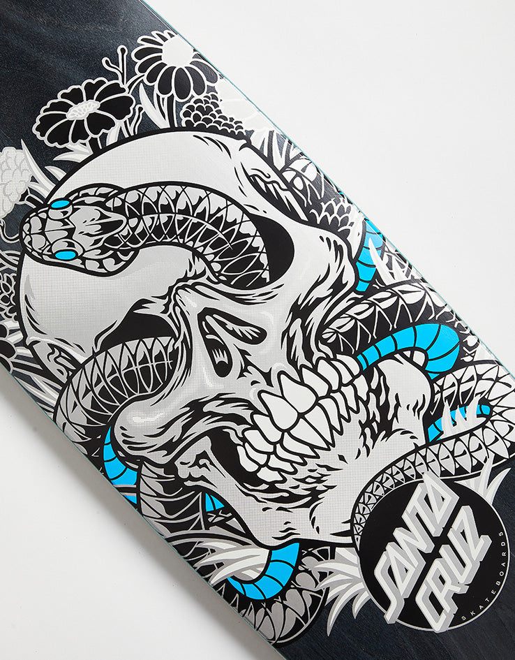Santa Cruz Botanic Skull Drop Down Longboard - 37.52" x 9.5"