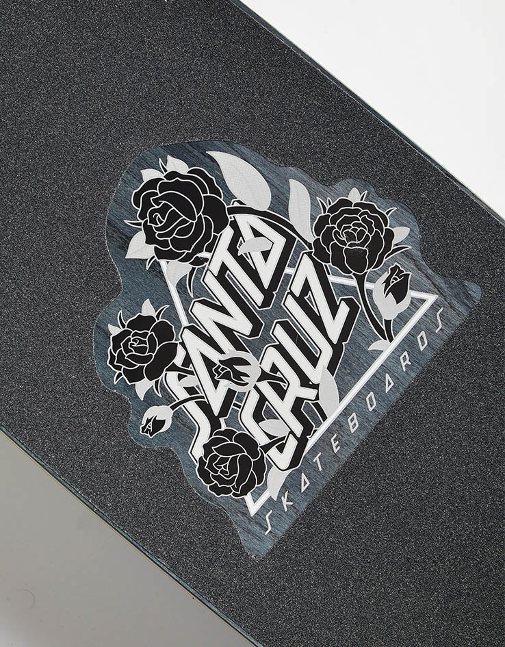 Santa Cruz Botanic Skull Drop Down Longboard - 37.52" x 9.5"