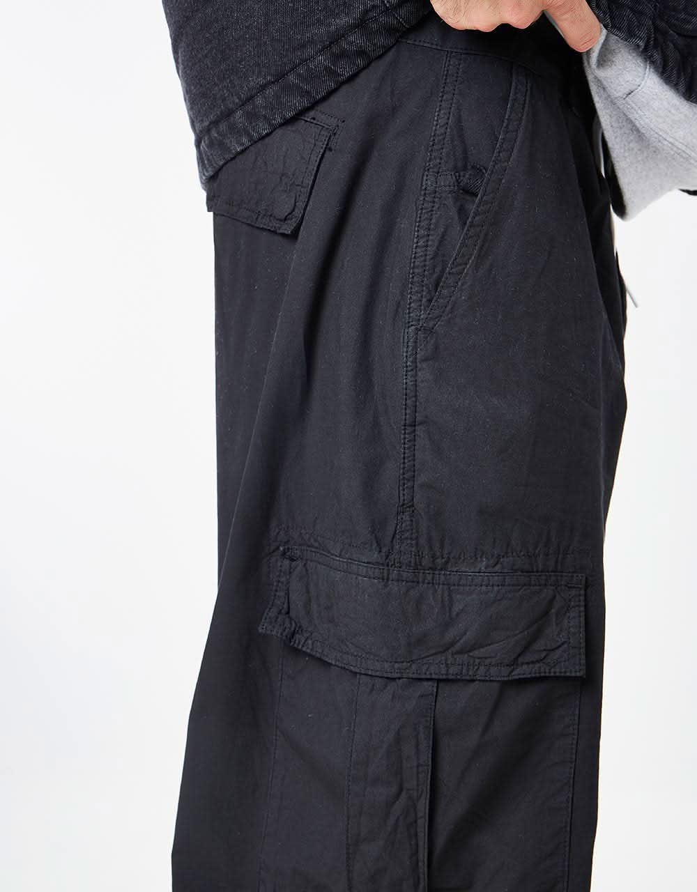 Route One Super Baggy Cargo Pant - Black