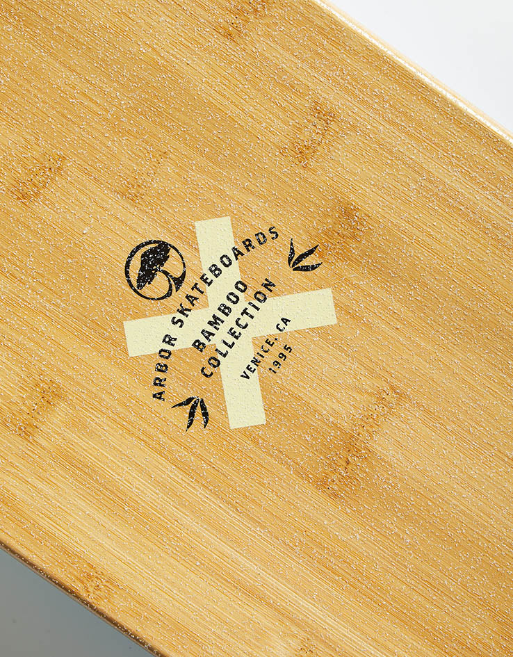 Arbor x El Rose Bamboo Zeppelin Drop Through Cruiser Skateboard - 9" x 32"