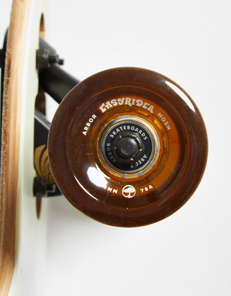 Arbor x El Rose Bamboo Zeppelin Drop Through Cruiser Skateboard - 9" x 32"