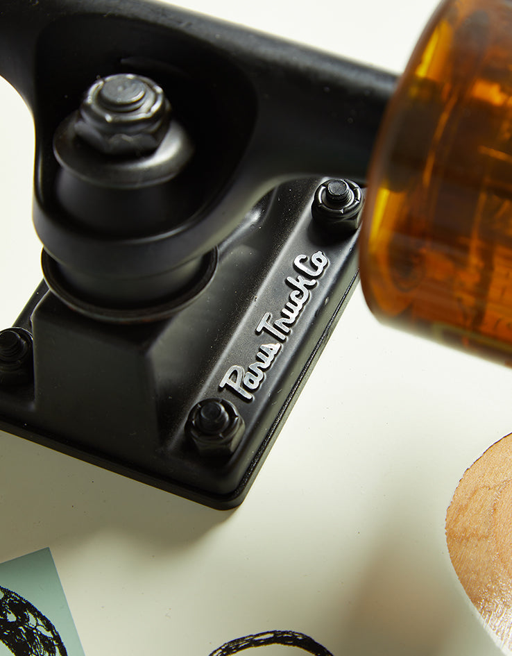 Arbor x El Rose Bamboo Pocket Rocket Cruiser Skateboard - 7.75" x 27"