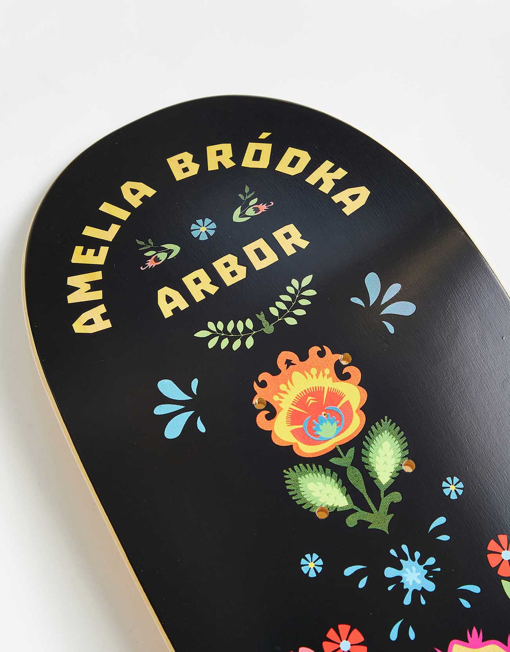 Arbor Amelia Smigus Dyngus Skateboard Deck - 8"