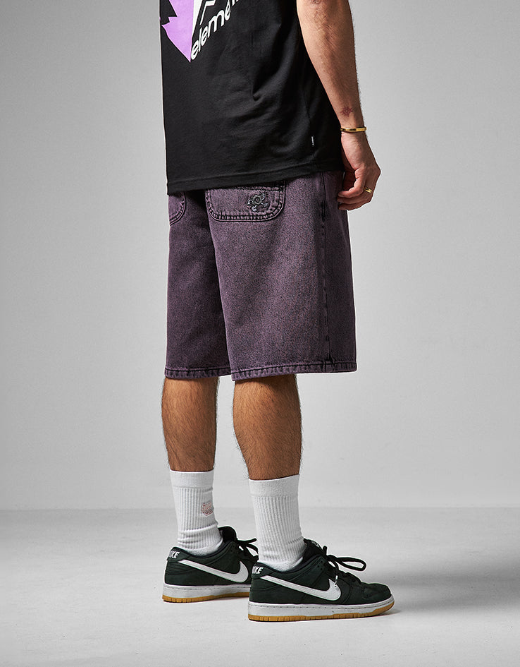 Route One Super Baggy Jorts - Moderate Purple