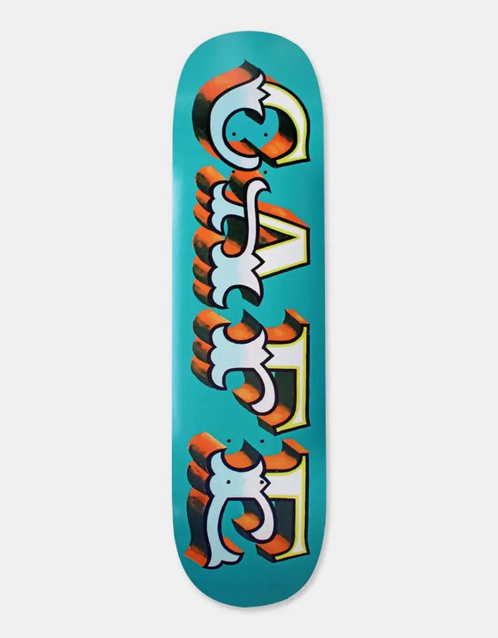 Skateboard Cafe "Mr Finbar" Skateboard Deck - Teal