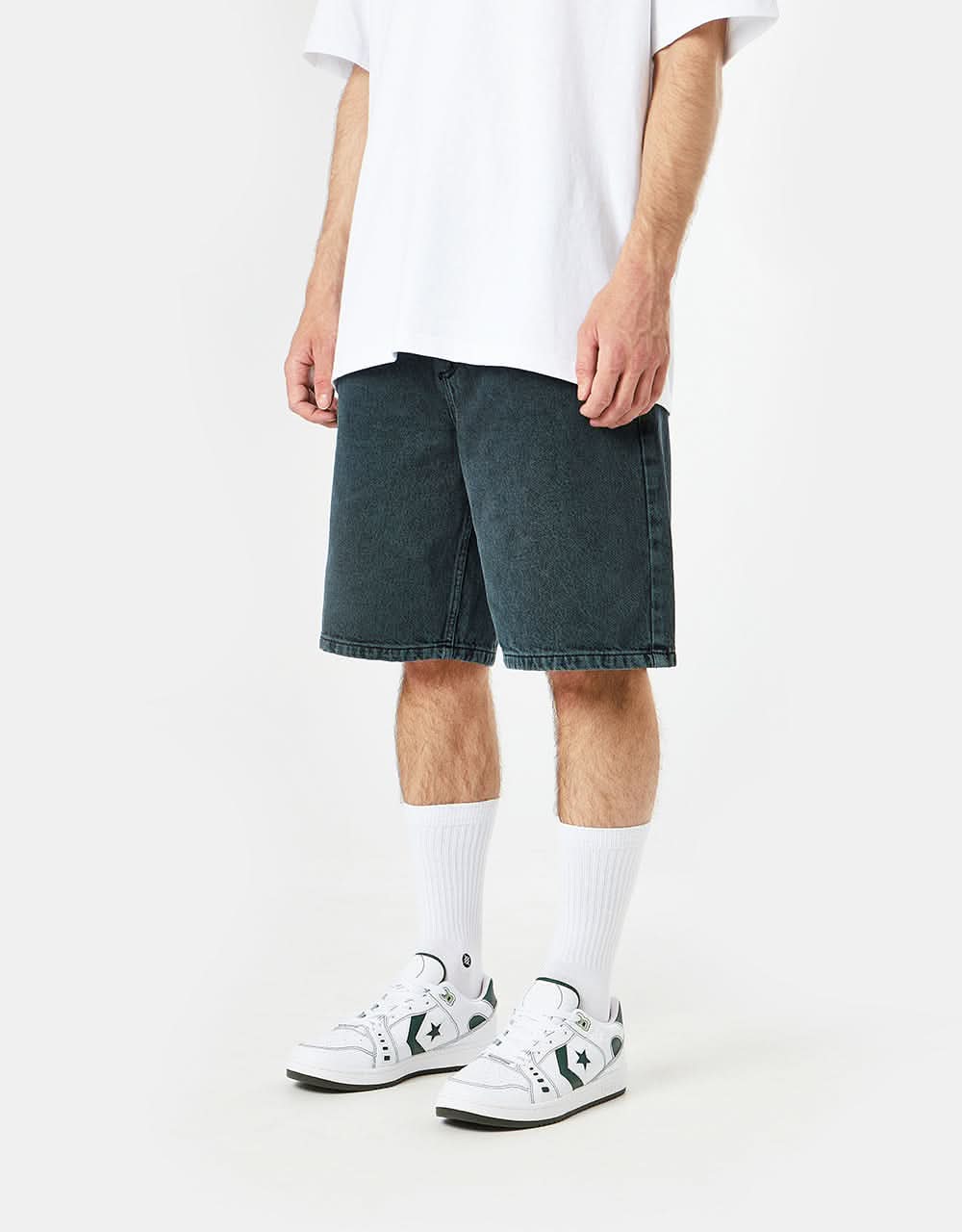 Route One Super Baggy Jorts - Shaded Spruce