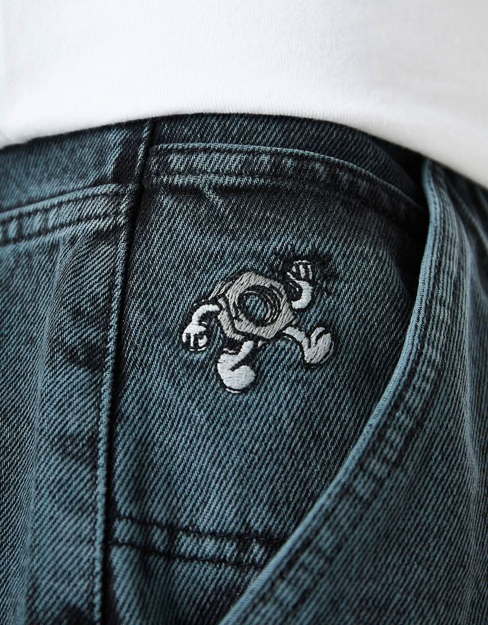 Route One Super Baggy Jorts - Shaded Spruce