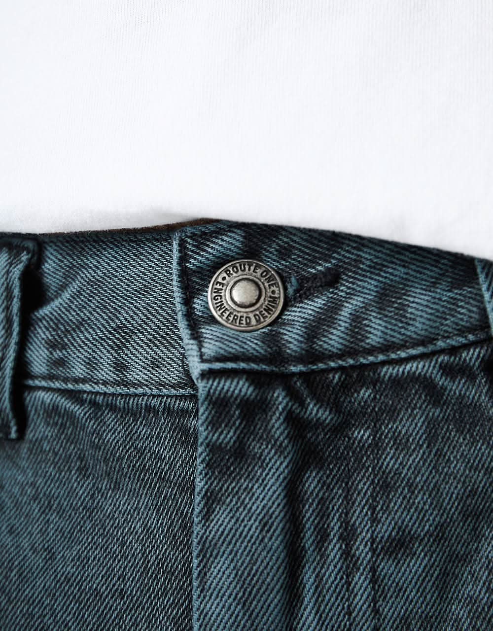 Route One Super Baggy Jorts - Shaded Spruce