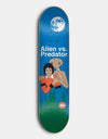 Skate Mental Alien vs Predator Night Skateboard Deck - 8.4"