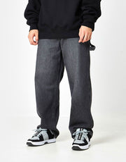 DC Worker Baggy Denim Carpenter Pant - Black Denim