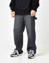 DC Worker Baggy Denim Carpenter Pant - Black Denim