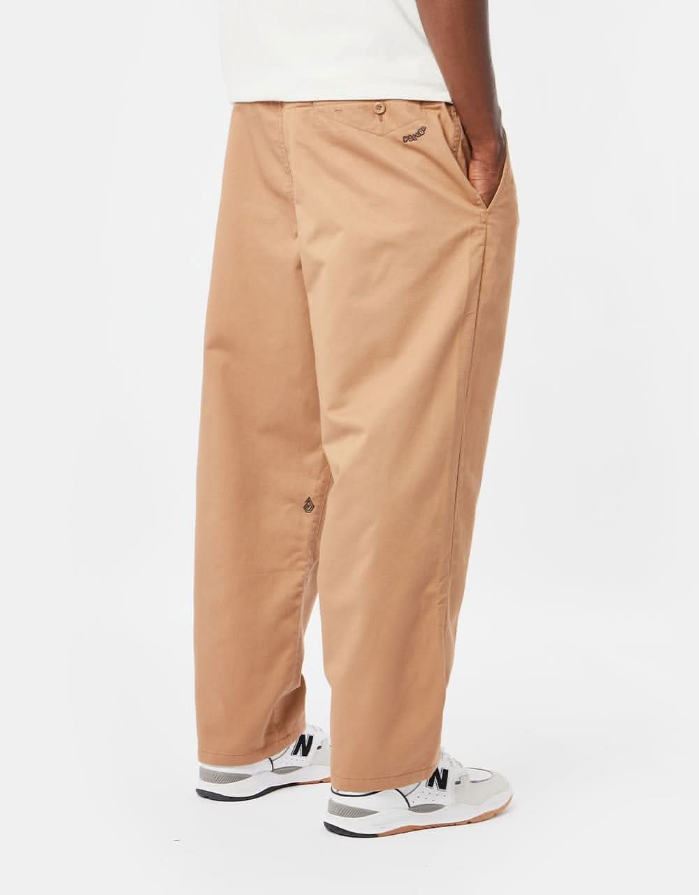 Volcom x Simon Bannerot Elasticated Waist Pant - Dusty Brown