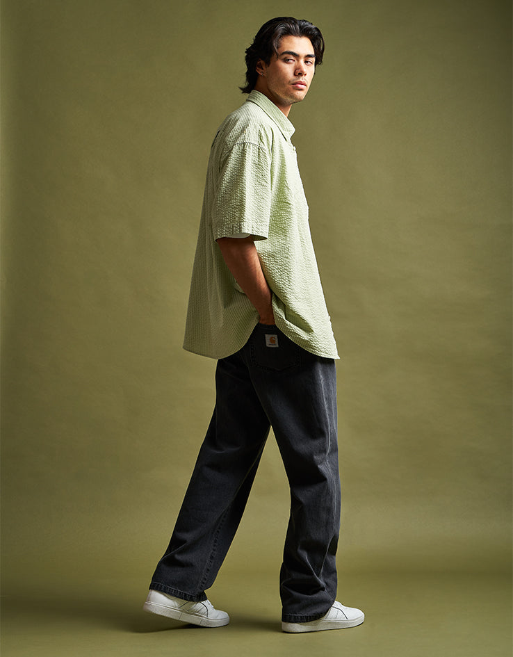 Carhartt WIP Landon Pant - Black (Heavy Stone Wash)