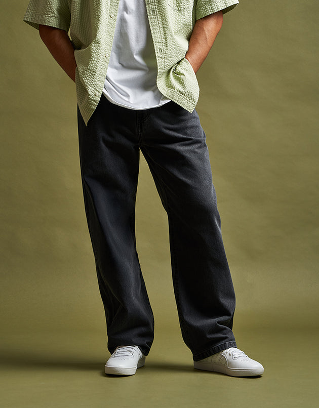 Carhartt WIP Landon Pant - Black (Heavy Stone Wash)